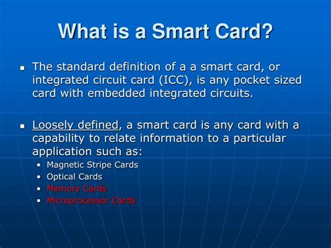 define smart card technology|smart card technology introduction.